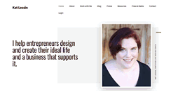 Desktop Screenshot of katlessin.com